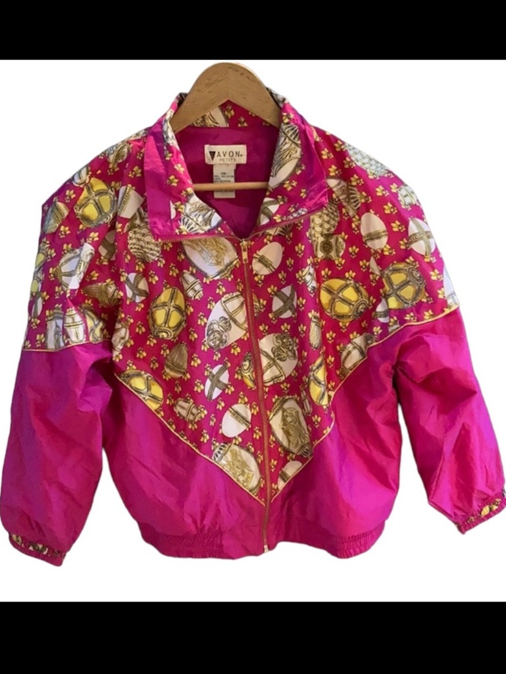 New! Vintage LAVON Petite patterned Jacket